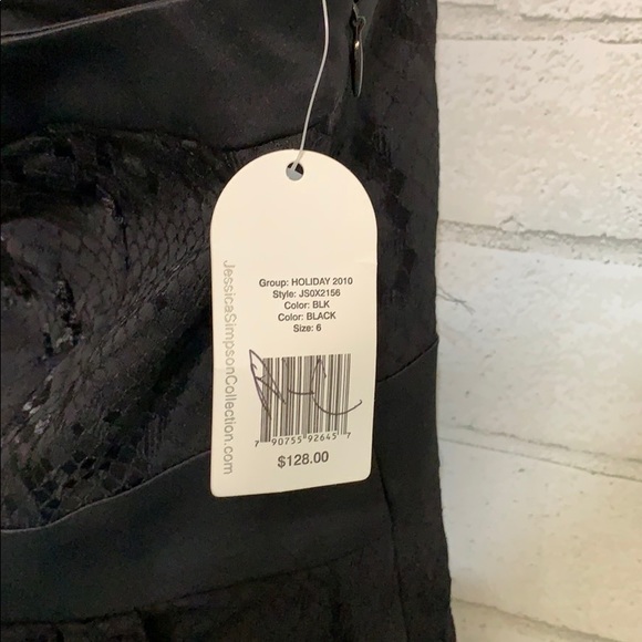 Jessica Simpson Holiday Cocktail LBD - Picture 2 of 4